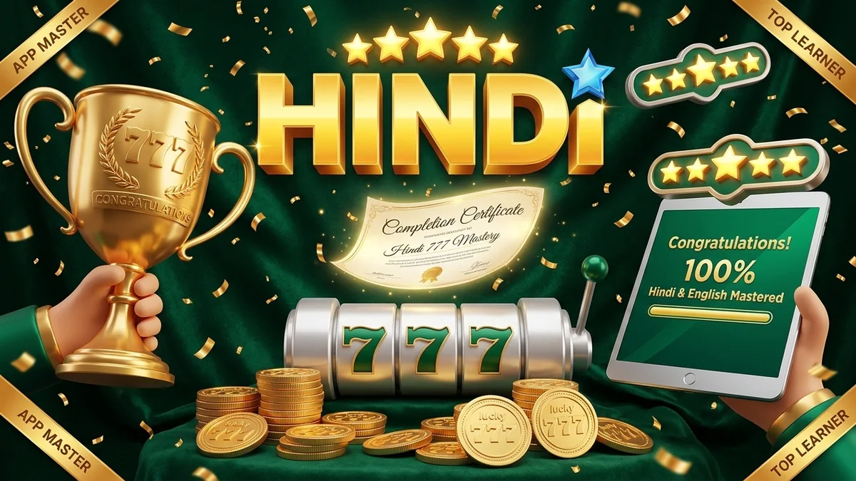100% Mastery Hindi 777 Certification and Top Learner Awards